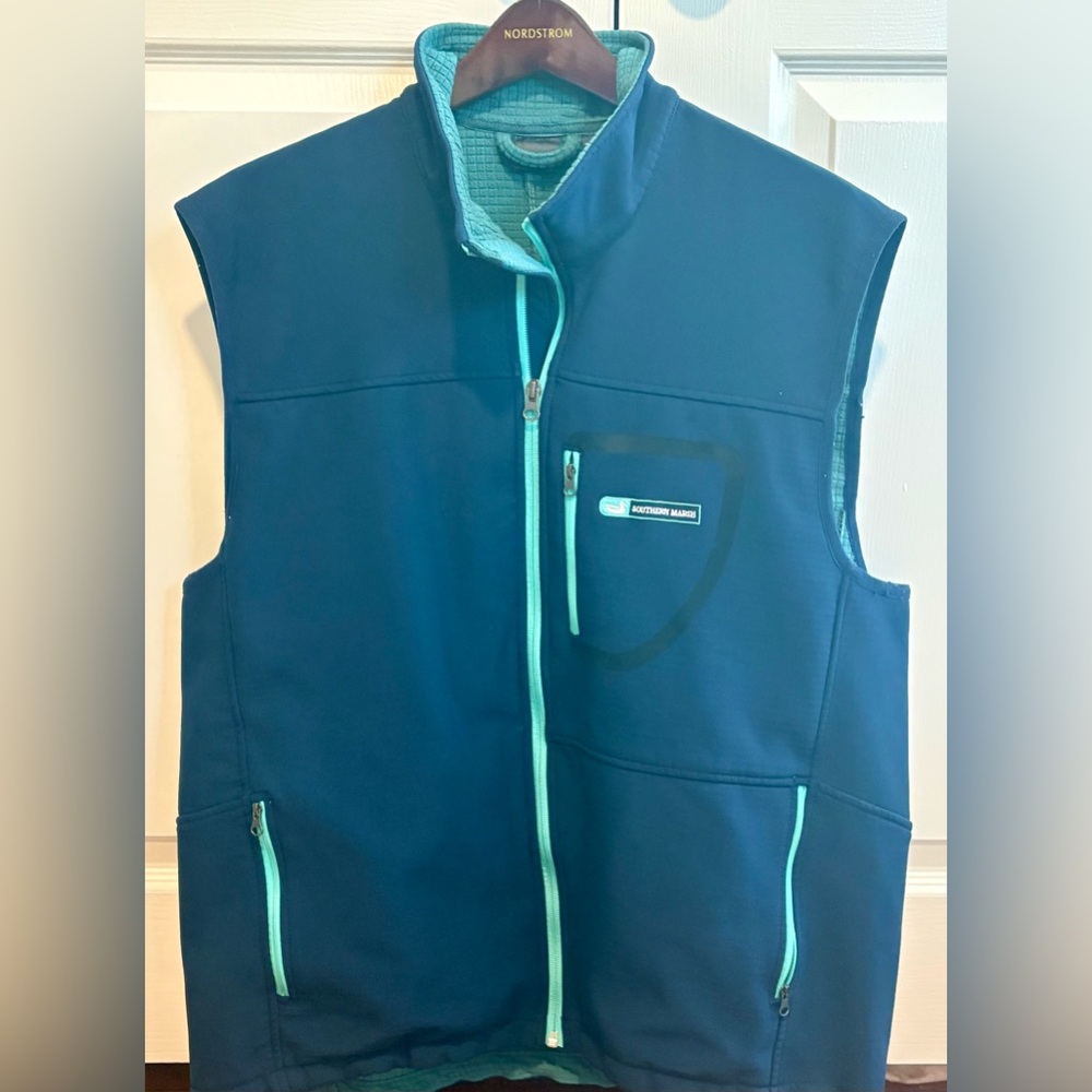 Southern Marsh Men’s Blue Vest Size Large